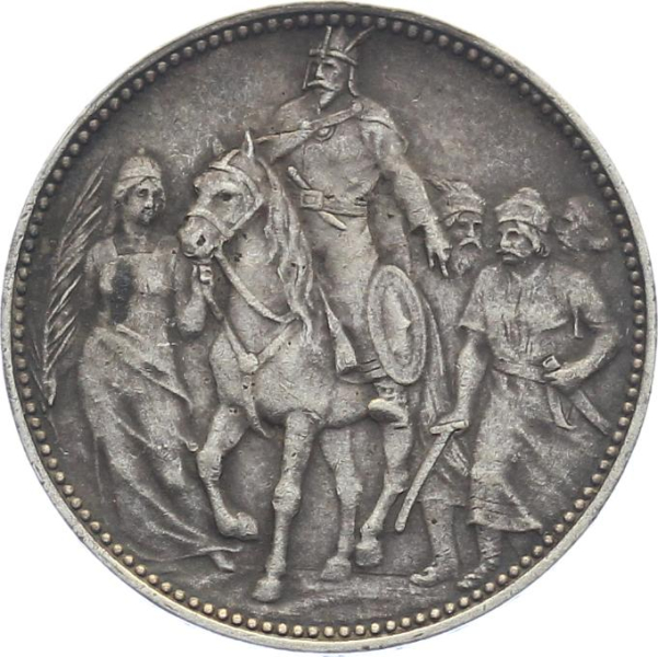 Ungarn 1 Korona 1896 KB - 1000jahrfeier Millennium - Franz Joseph I. 1848-1916